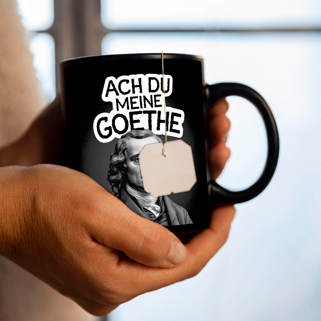 Goethe Tasse Ach du meine Goethe