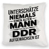 DDR Nostalgie Spruch Kissen für Ossis
