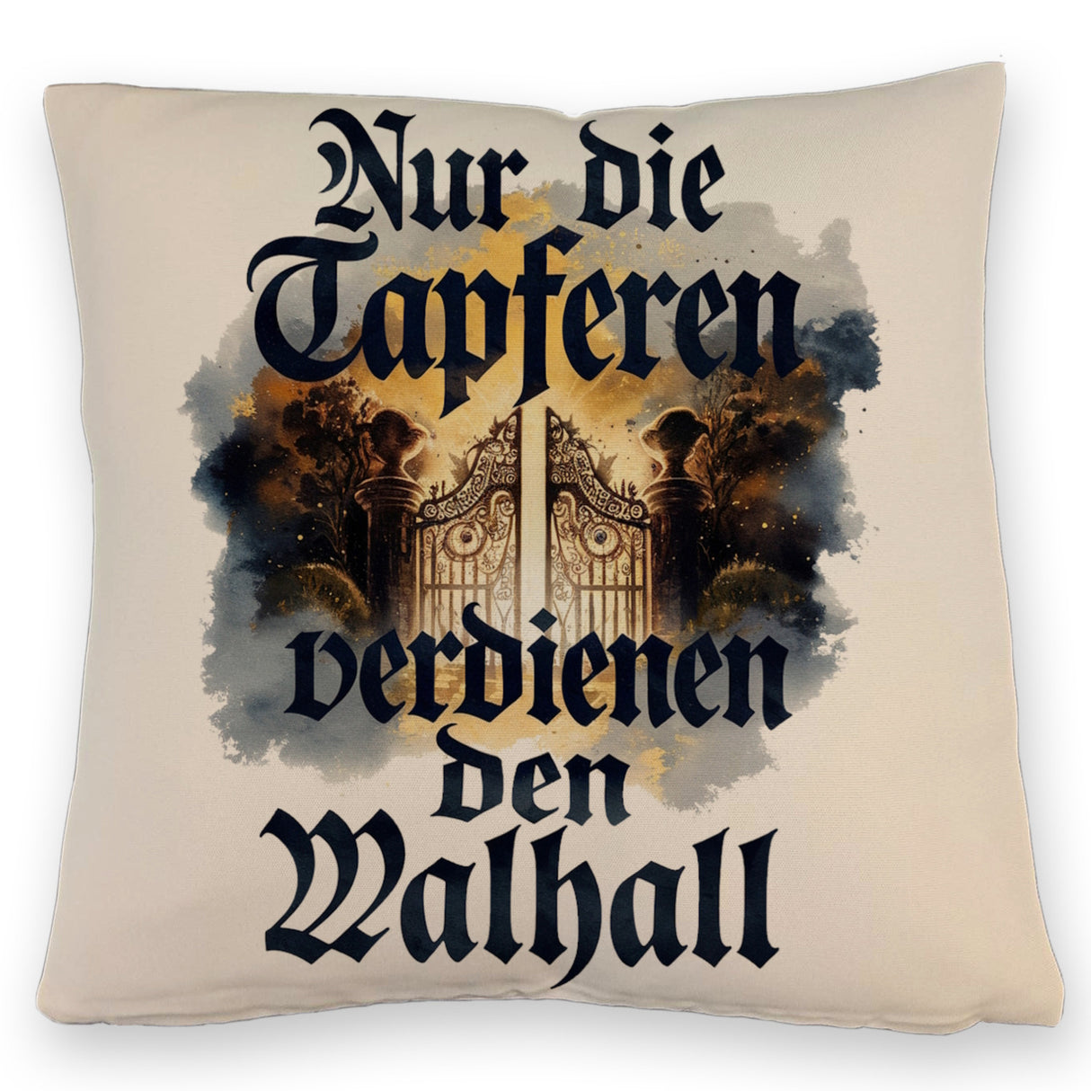 Nur die Tapferen verdienen den Walhall Kissen