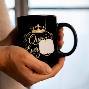 Goldene Krone Queen of Everything Tasse