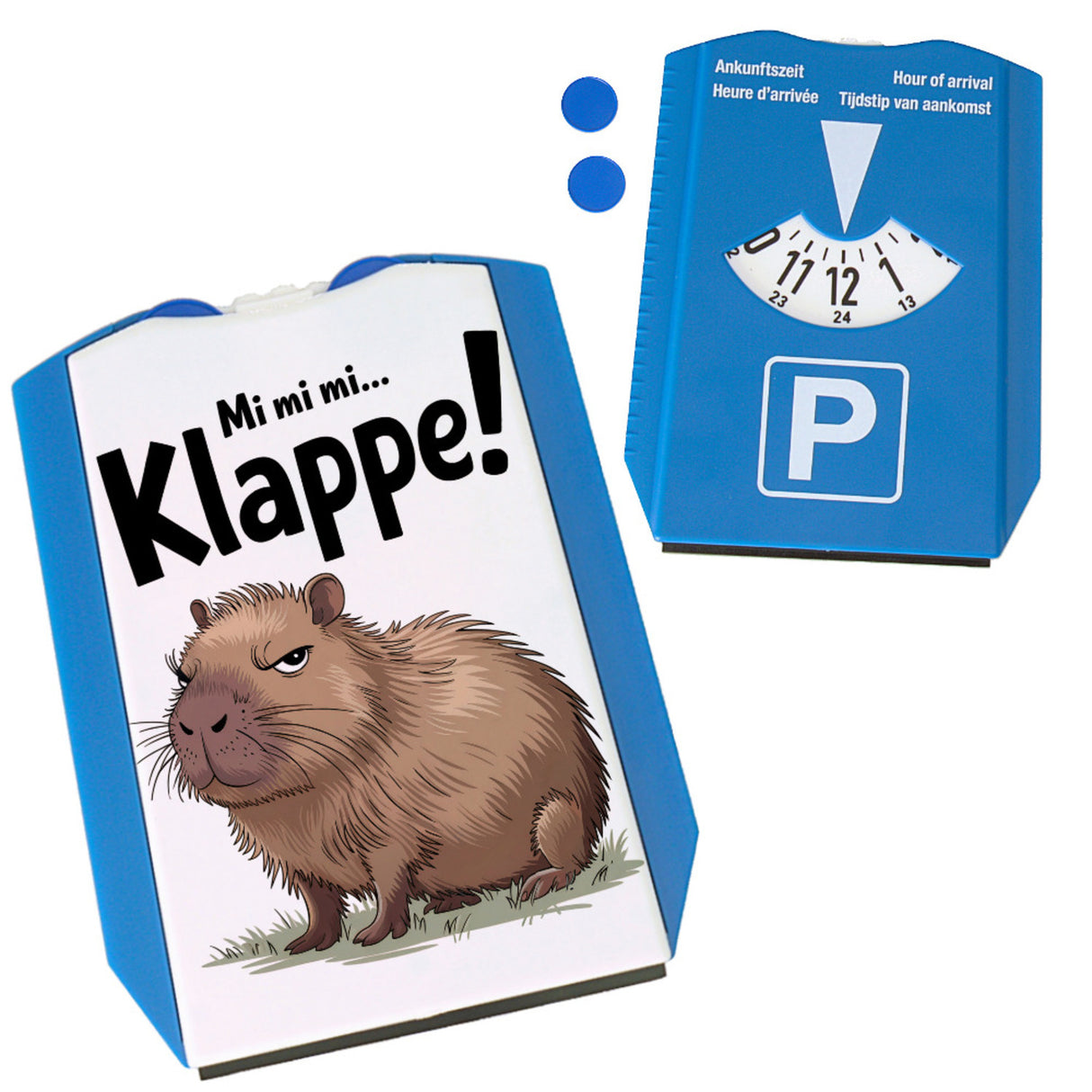 Mi mi mi... Klappe! Grimmiges Cabybara Parkscheibe