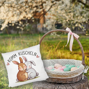 Komm kuscheln Kissen mit Kaninchen