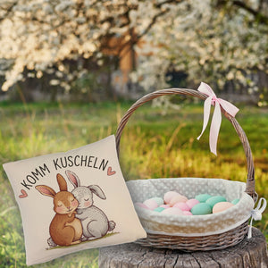 Komm kuscheln Kissen mit Kaninchen