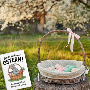 Bei mir ist immer Ostern Souvenir Magnet - suche immer Etwas