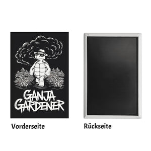 Ganja Gardener Souvenir Magnet mit Schildkröte