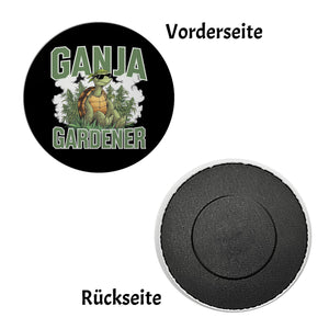 Schildkröte Ganja Gardener Magnet für Kiffer