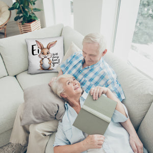 Ei will always love you! Kissen mit niedlichem Hasen