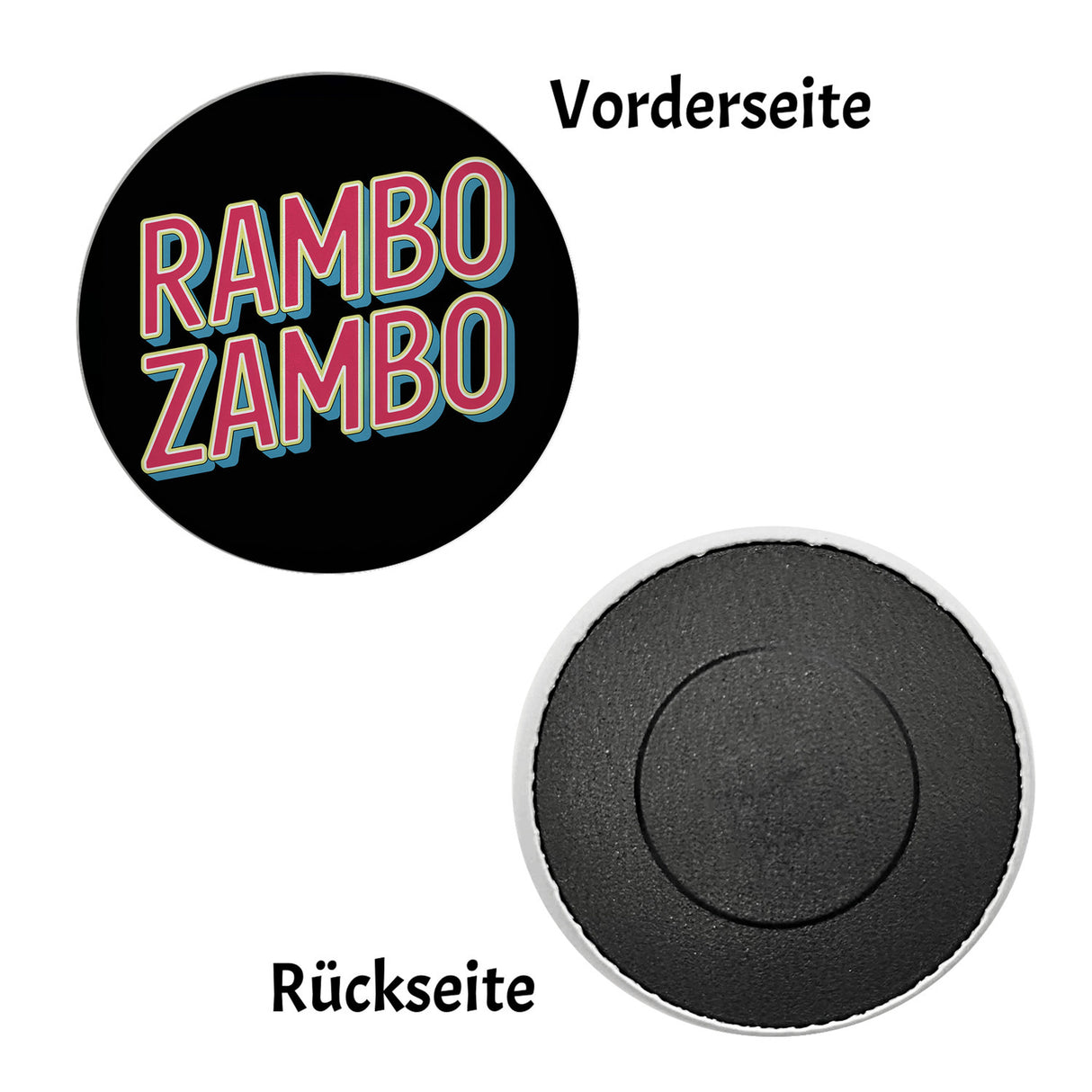 Rambo Zambo Magnet - Politikerwitz