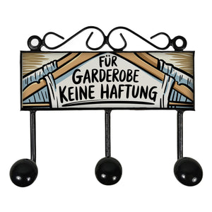 Für Garderobe keine Haftung Kleiderhaken Leiste mit 3 Haken