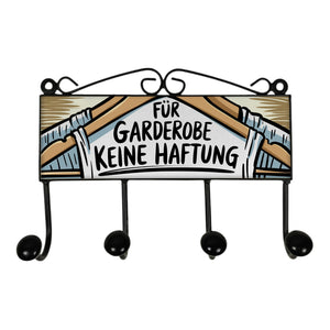 Für Garderobe keine Haftung Kleiderhaken Leiste mit 3 Haken