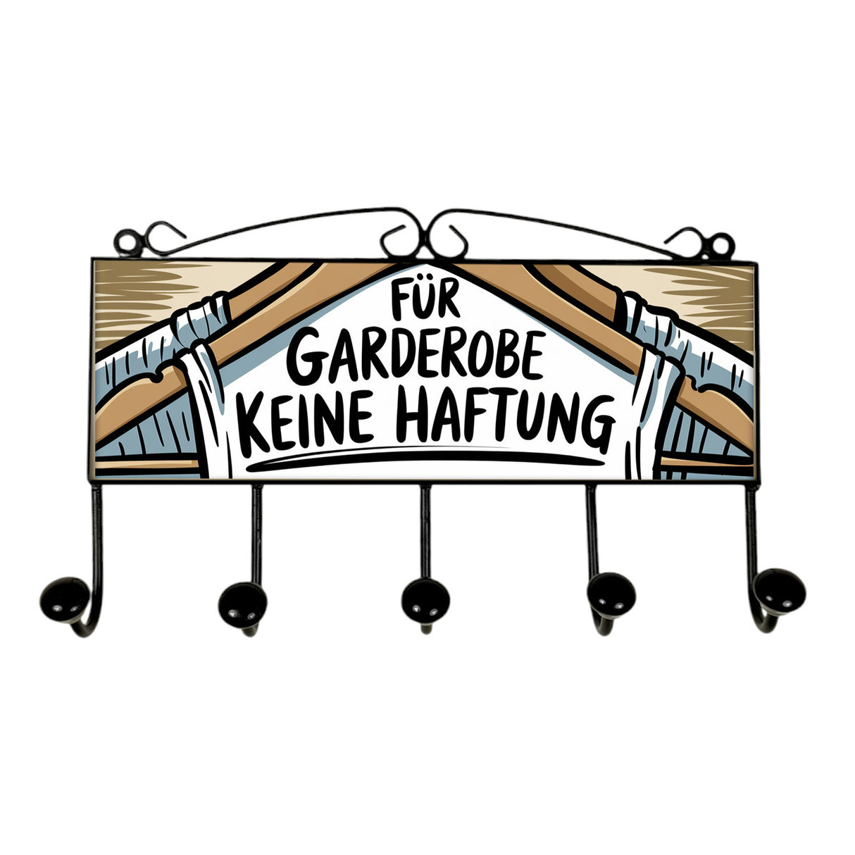 Für Garderobe keine Haftung Kleiderhaken Leiste mit 3 Haken