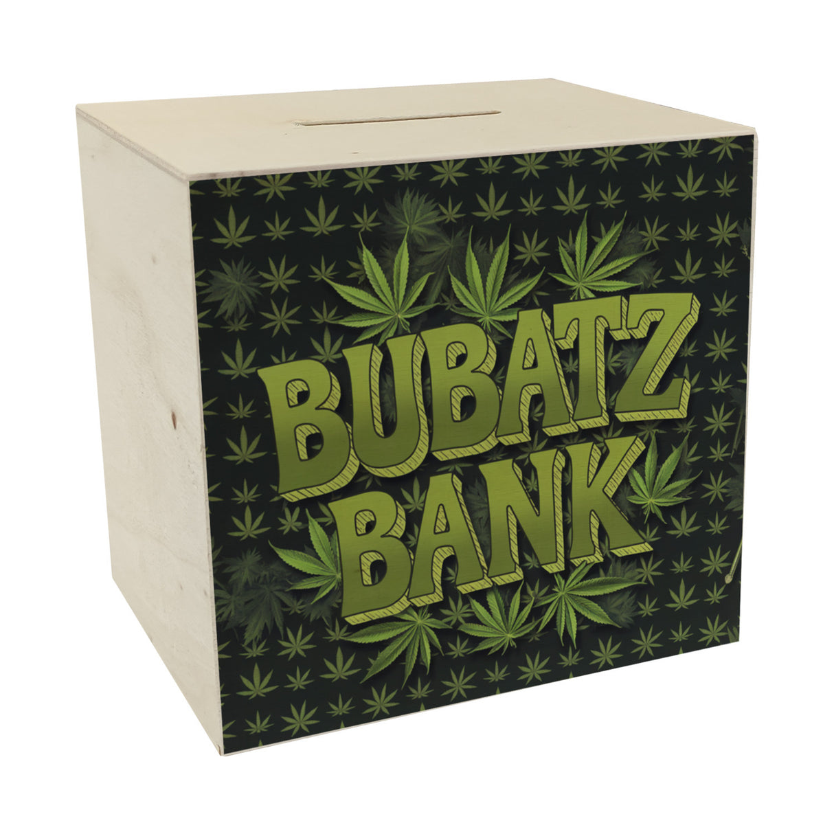 Bubatz Bank Spardose für Kiffer