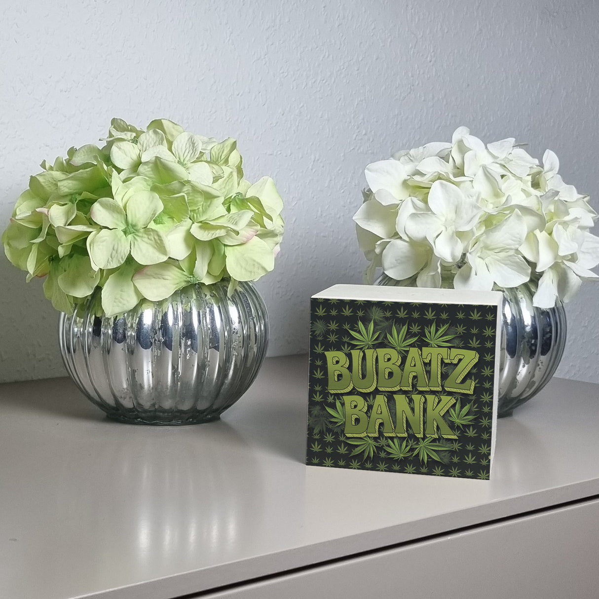 Bubatz Bank Spardose für Kiffer