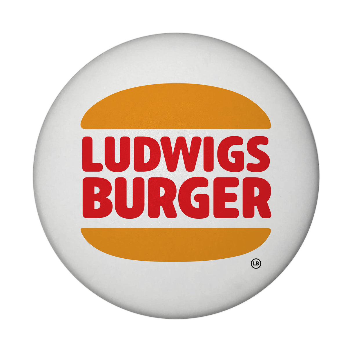 Ludwigsburg Magnet rund - LUDWIGS BURGER