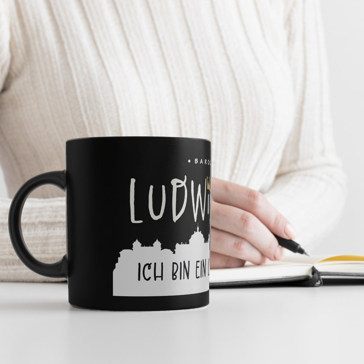 Ludwigsburg Skyline Tasse mit - Ich bin ein Ludwigsburger