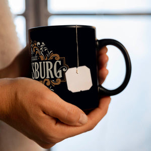 Ludwigsburg Barock Ornament Tasse - braun