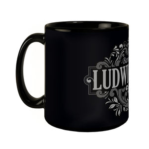 Ludwigsburg Barock Ornament Tasse - grau