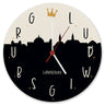 Ludwigsburg Skyline Wanduhr - Ludwigsburg
