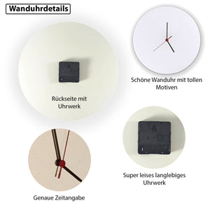 Ludwigsburg Wimmelbild Wanduhr