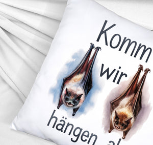 Fledermäuse - Komm, wir hängen ab Kissen