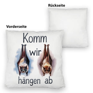 Fledermäuse - Komm, wir hängen ab Kissen