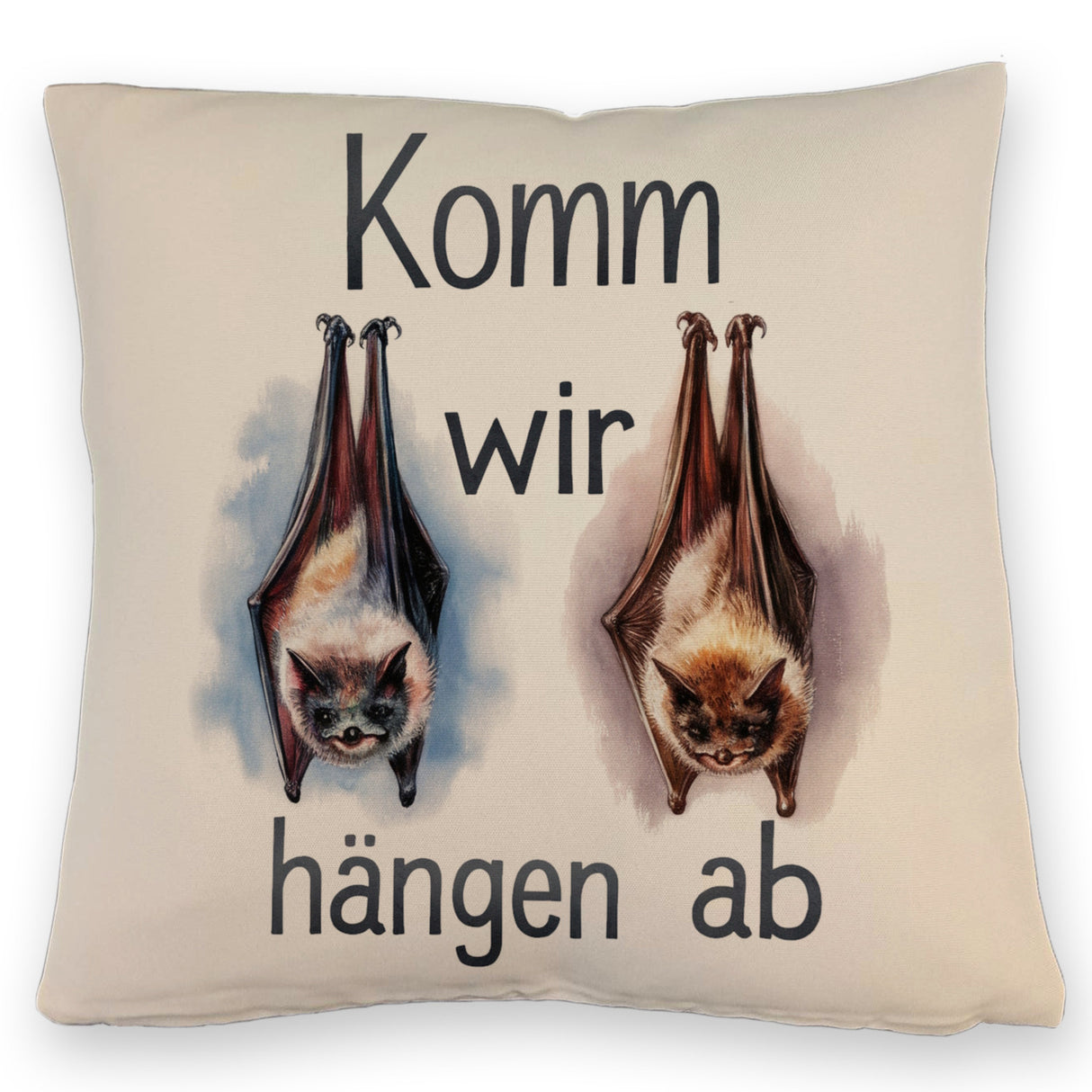 Fledermäuse - Komm, wir hängen ab Kissen
