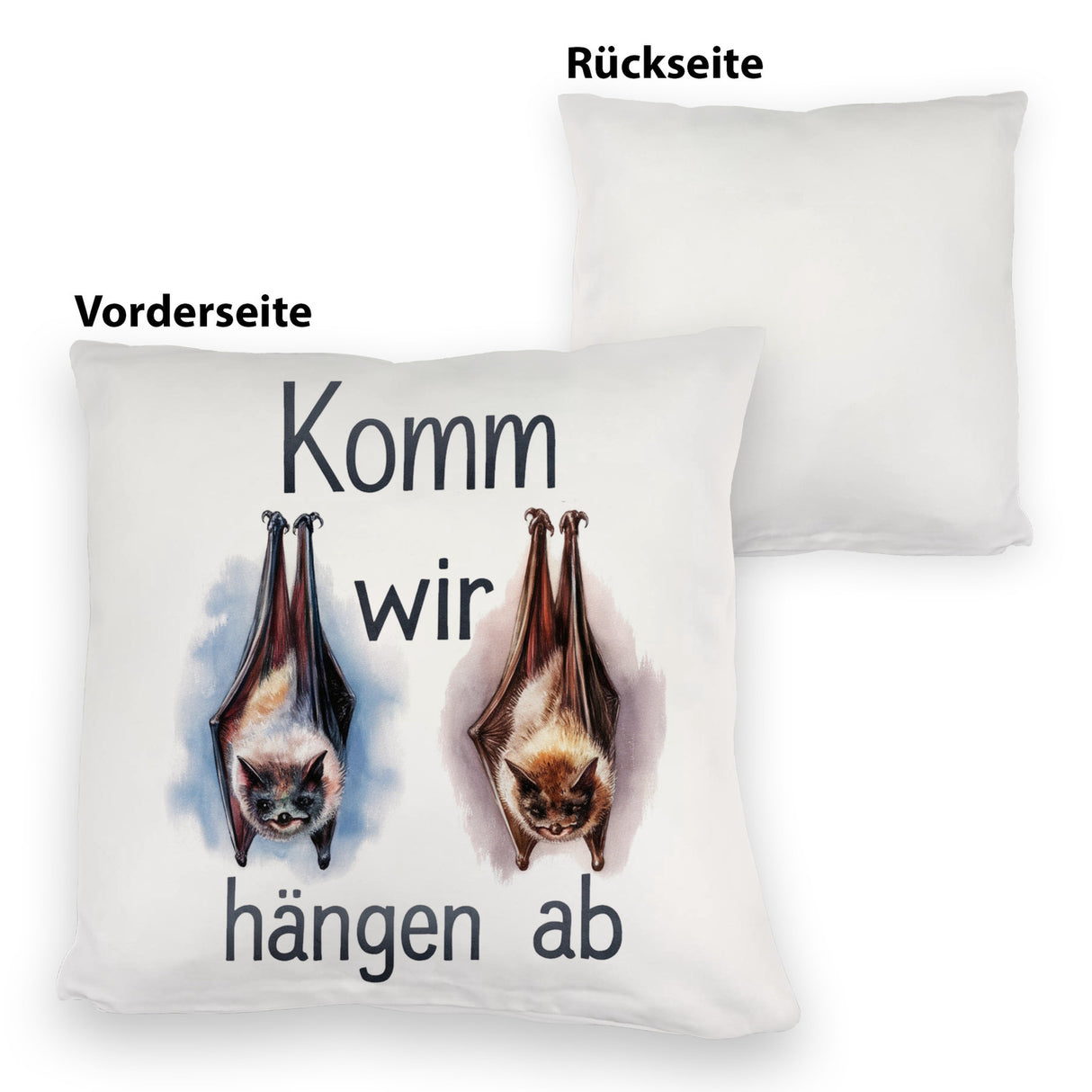 Fledermäuse - Komm, wir hängen ab Kissen