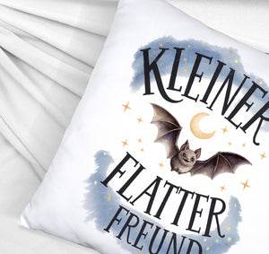 Kleiner Flatterfreund Fledermaus Kissen