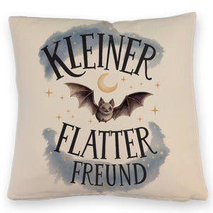 Kleiner Flatterfreund Fledermaus Kissen
