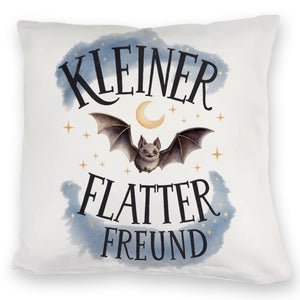 Kleiner Flatterfreund Fledermaus Kissen