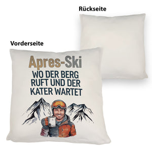 Après Ski - Berg ruft, Kater wartet Kissen