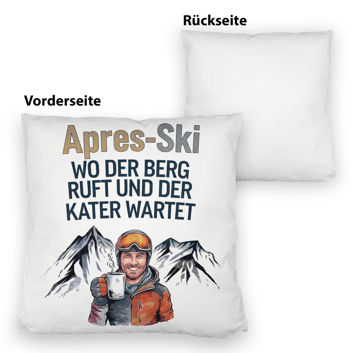 Après Ski - Berg ruft, Kater wartet Kissen