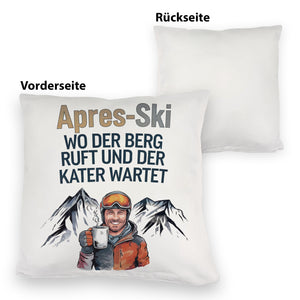 Après Ski - Berg ruft, Kater wartet Kissen
