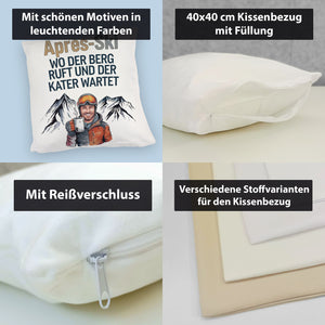 Après Ski - Berg ruft, Kater wartet Kissen