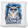 Cool bleiben Kissen Schneeeule mit Sonnenbrille