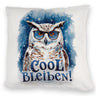 Cool bleiben Kissen Schneeeule mit Sonnenbrille