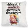Baby auf Thron - Ich verdiene das Kissen
