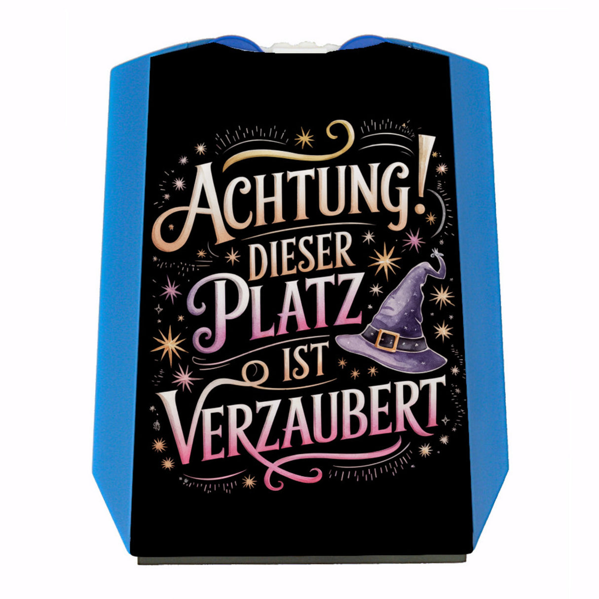 Achtung Platz ist verzaubert Parkscheibe Hexenhut