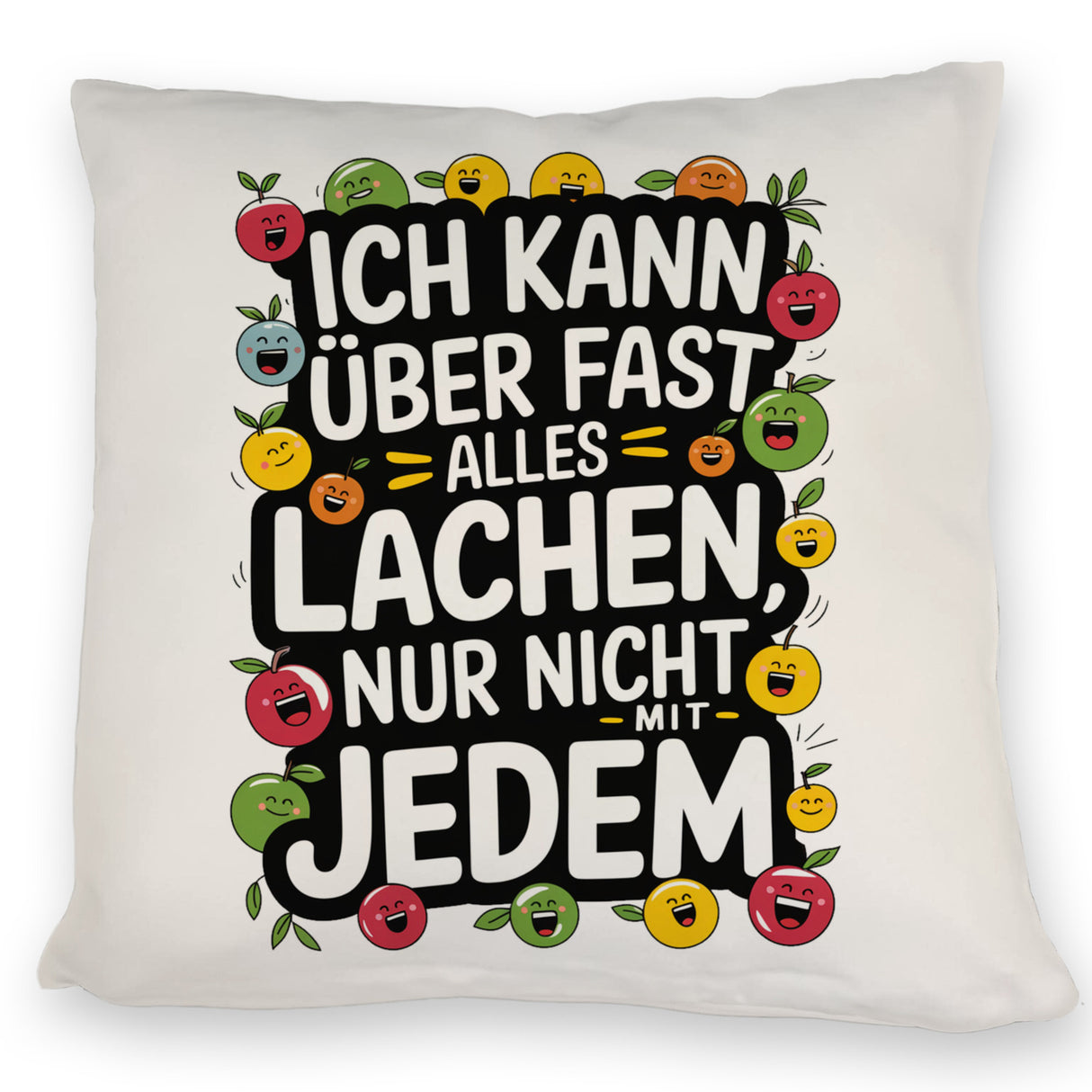 Kann nicht mit jedem lachen Kissen für das Büro