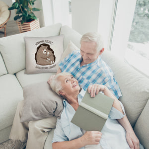 Kuscheln repariert Kissen mit niedlichen Bären