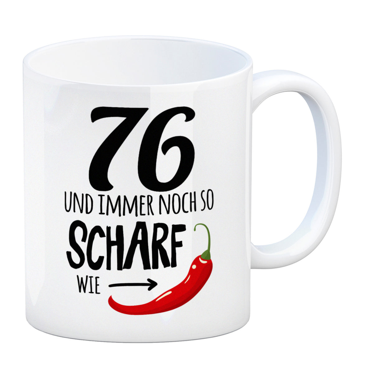 76 und immer noch so scharf wie Chili