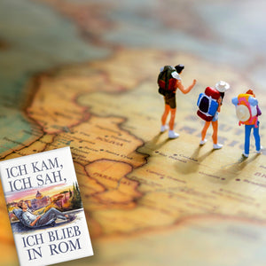 Ich kam, ich sah, ich blieb in Rom Souvenir Souvenir Magnet