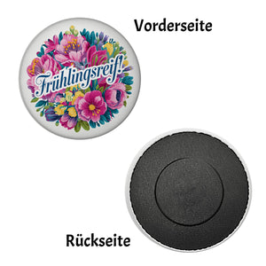Frühlingsreif Blumendesign Magnet