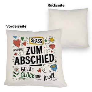 Wünsche Zum Abschied Kissen für Kollegen und Freunde
