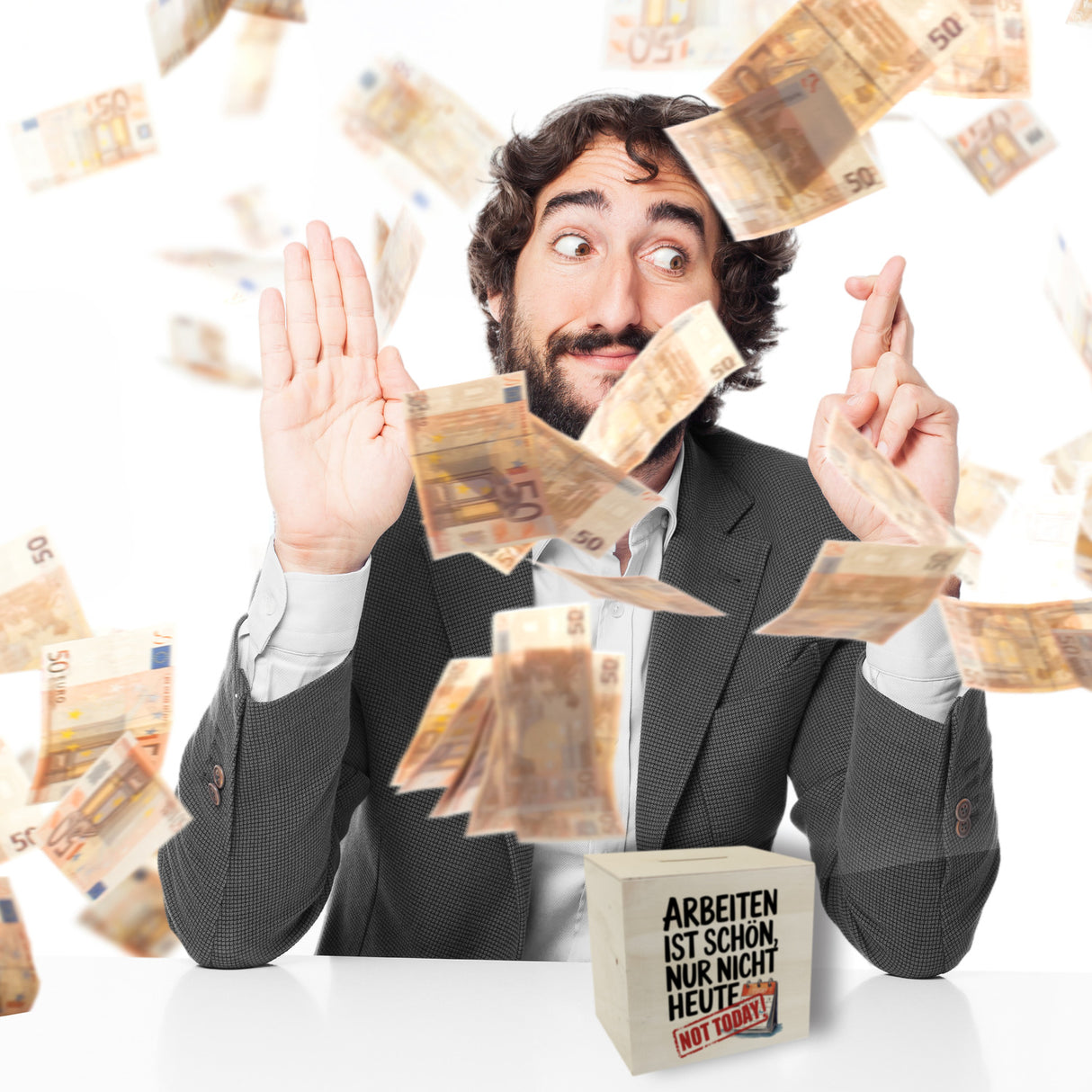 Nicht heute Arbeiten Spardose Arbeiten ist schön