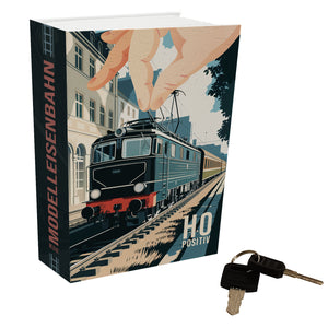 Modelleisenbahn Booksafe - Der Weg auf Schienen