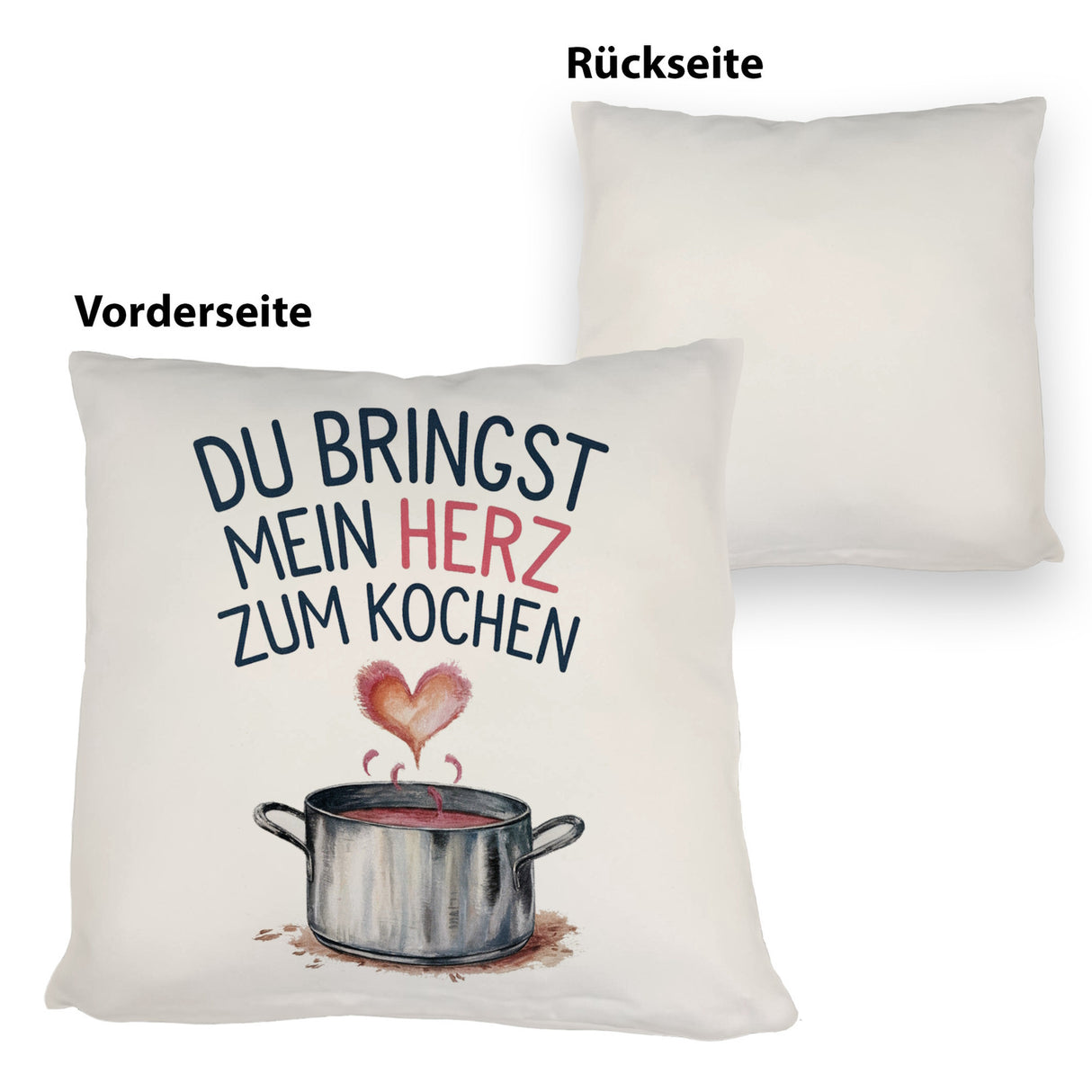 Du bringst mein Herz zum Kochen Kissen