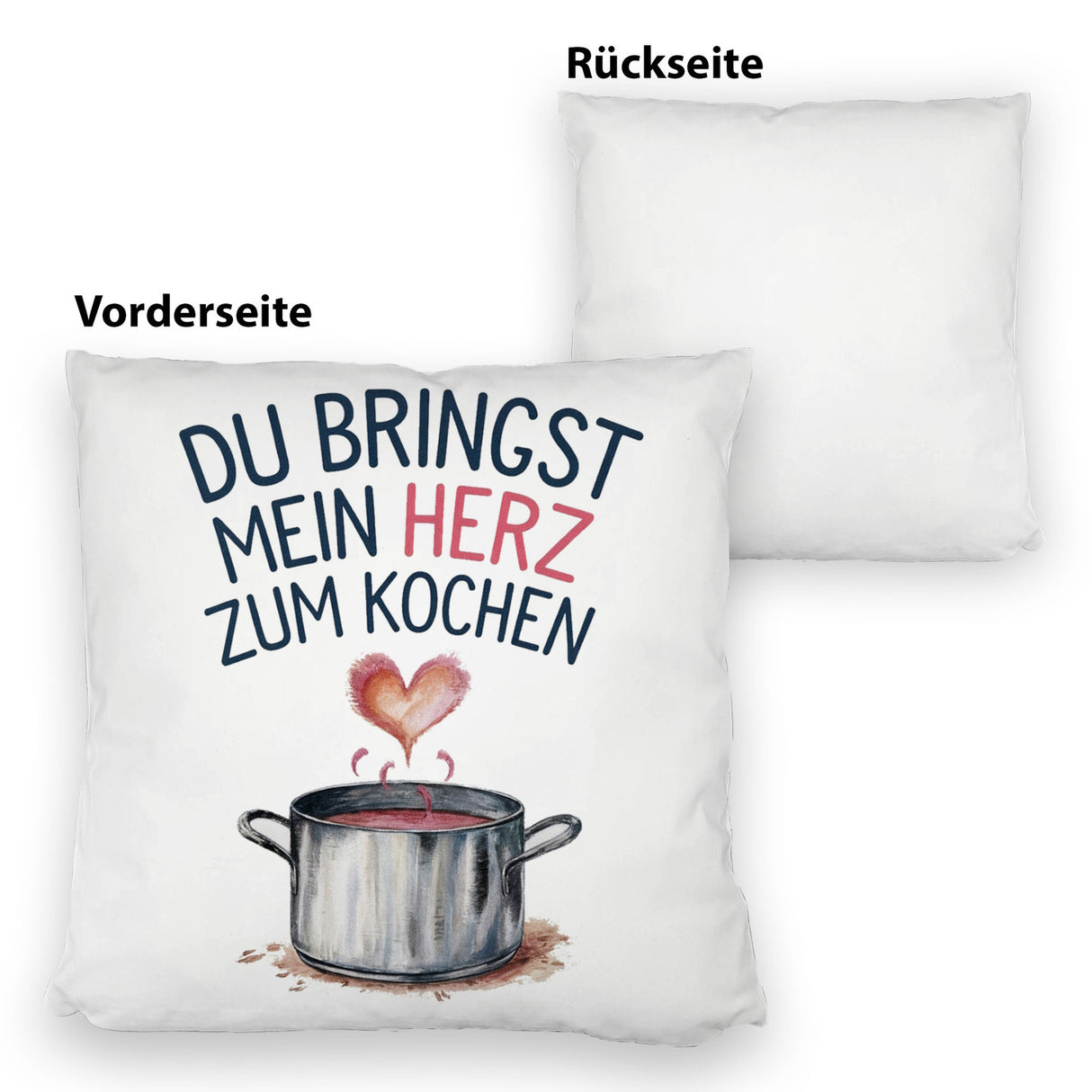 Du bringst mein Herz zum Kochen Kissen
