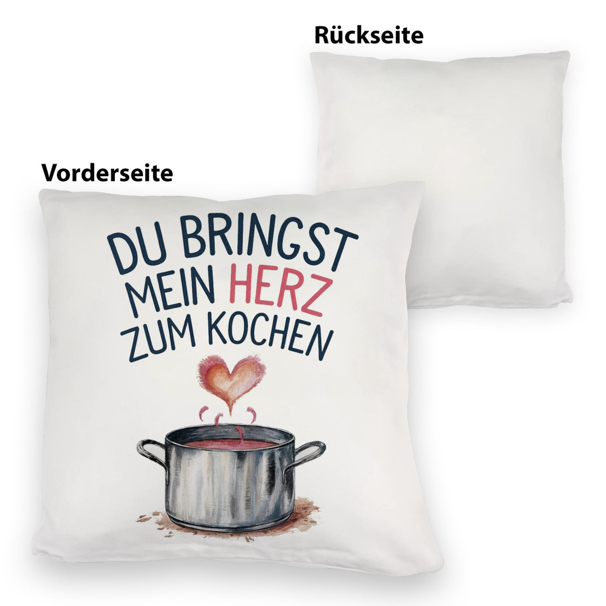 Du bringst mein Herz zum Kochen Kissen