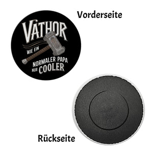 Nordischer Hammer VATHOR Magnet für coole Väter